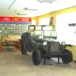 Экспозиция Музея боевой славы автомобильных войск