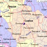 Карта окрестностей города Котовск от НаКарте.RU