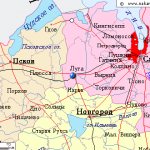 Карта окрестностей города Луга от НаКарте.RU
