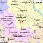 Карта окрестностей города Лукоянов от НаКарте.RU