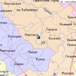 Карта окрестностей города Никольск от НаКарте.RU