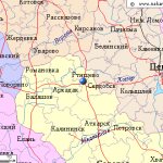 Карта окрестностей города Ртищево от НаКарте.RU