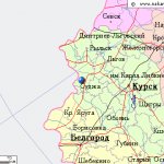 Карта окрестностей города Суджа от НаКарте.RU