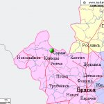 Карта окрестностей города Сураж от НаКарте.RU