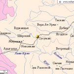 Карта окрестностей города Сусуман от НаКарте.RU