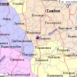 Карта окрестностей города Уварово от НаКарте.RU