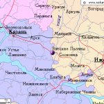 Карта окрестностей города Вятские Поляны от НаКарте.RU