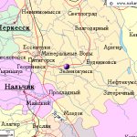 Карта окрестностей города Зеленокумск от НаКарте.RU