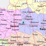 Карта окрестностей города Жиздра от НаКарте.RU