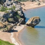 Курорт на Азовском море в Крыму