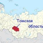 На карте России