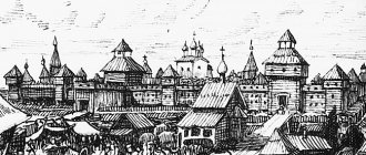 Рисунок крепости Воронеж