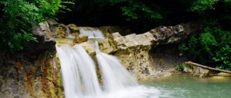Водопады реки Жане